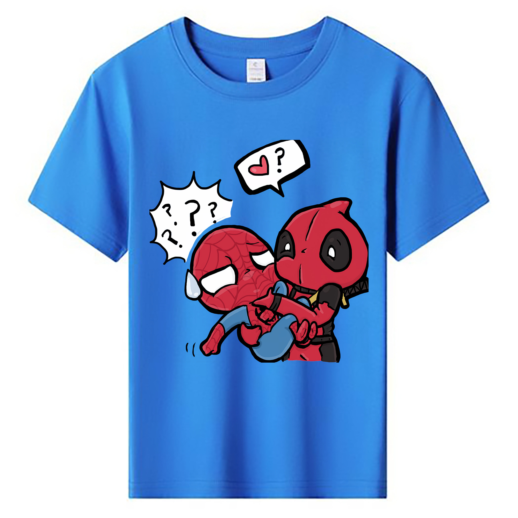 （画像用） Deadpool デッドプール 綿100％キッズTシャツ（フロントプリント）